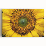Black and white close-up of a floral design on stretched canvas, suitable as large kitchen wall art.
