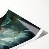 Extra large wall art featuring line art flowers in black on a white background, ideal for large living room decor.