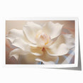 Close-up floral art on rolled print featuring vibrant pinks and greens, ideal for dining room or bathroom decor.