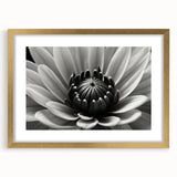 Extra large abstract art print featuring textured florals in vibrant colors, framed in gold, ideal for living room decor.