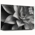 Large abstract floral design in vibrant colors on acrylic glass, ideal for bedroom or dining room decor.