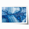 Close-up image of dew on green leaves, printed on rolled canvas, suitable for art wall dining room or classy bathroom.