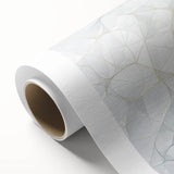Art deco poster of vibrant floral patterns on a rolled canvas, ideal for nursery wall art or dining room decor.
