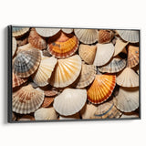Black and white landscape art painting on framed canvas, featuring a close-up of natural elements.