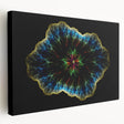 Close-up of natural elements in muted earth tones on a large stretched canvas, suitable for kitchen wall art.