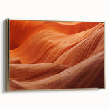 Framed canvas featuring a close-up landscape painting in black and gold, ideal for bedroom wall art.
