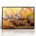 Large abstract wall art featuring close-up tree designs in black and white tones on a framed acrylic panel.