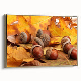 Framed canvas featuring a close-up view of trees in black tones, ideal for bedroom wall decor.