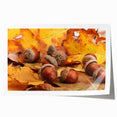 Close-up of tree bark in earthy brown tones on a rolled canvas, suitable for art wall dining room or classy bathroom decor.
