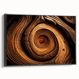 Black and white framed canvas of a close-up tree landscape, ideal for bedroom wall art.