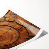 Extra large rolled print featuring line art flowers in monochrome, ideal for large living room wall art.