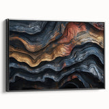 Black and white framed canvas featuring close-up tree designs, ideal for vintage-style bedroom decor.
