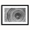 Extra large abstract art print of colorful, textured trees on a black framed canvas, ideal for living room decor.