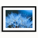 Extra large abstract art print featuring vibrant, colorful textures on a framed black canvas, ideal for living room decor.