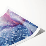 Extra large wall art featuring line art flowers in black and white on a rolled canvas, suitable for large living room decor.