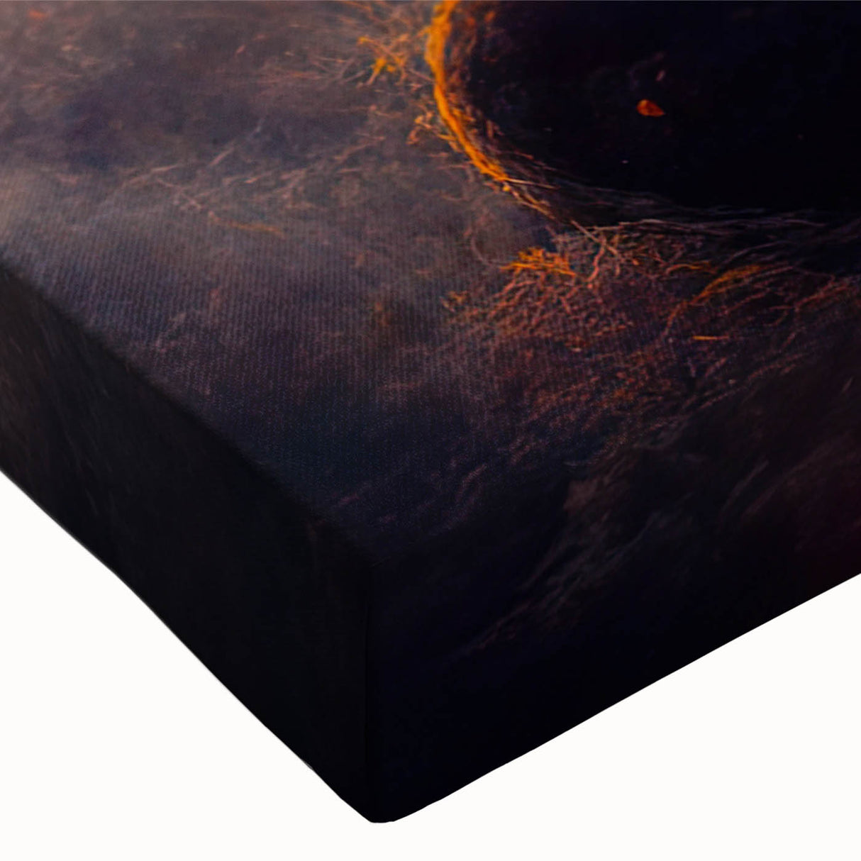 Black Hole Wall Art | Cosmic Space-Themed Canvas Print | Astronomical Decor