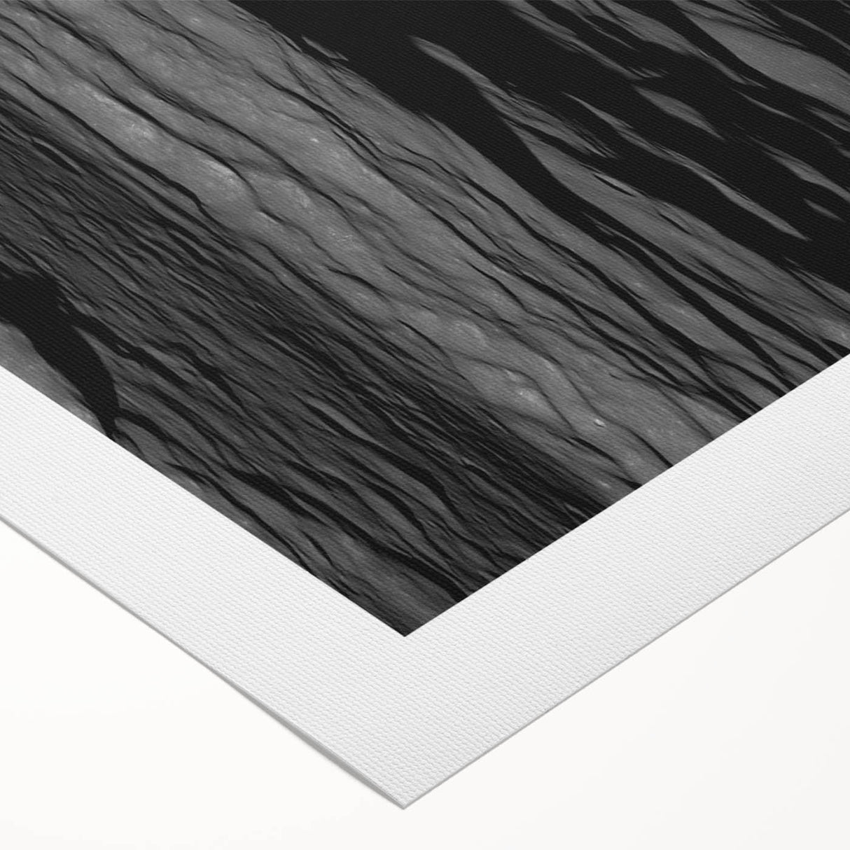 Earth from Space Art - Dramatic View of Earth and the Moon Wall Decor