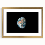 Planet Earth Wall Art - Vivid Global View of Africa and Europe Prints
