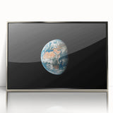 Planet Earth Wall Art - Vivid Global View of Africa and Europe Prints