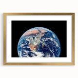 Earth from Space Wall Art - Vivid View of Africa and Middle East Print