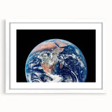 Earth from Space Wall Art - Vivid View of Africa and Middle East Print