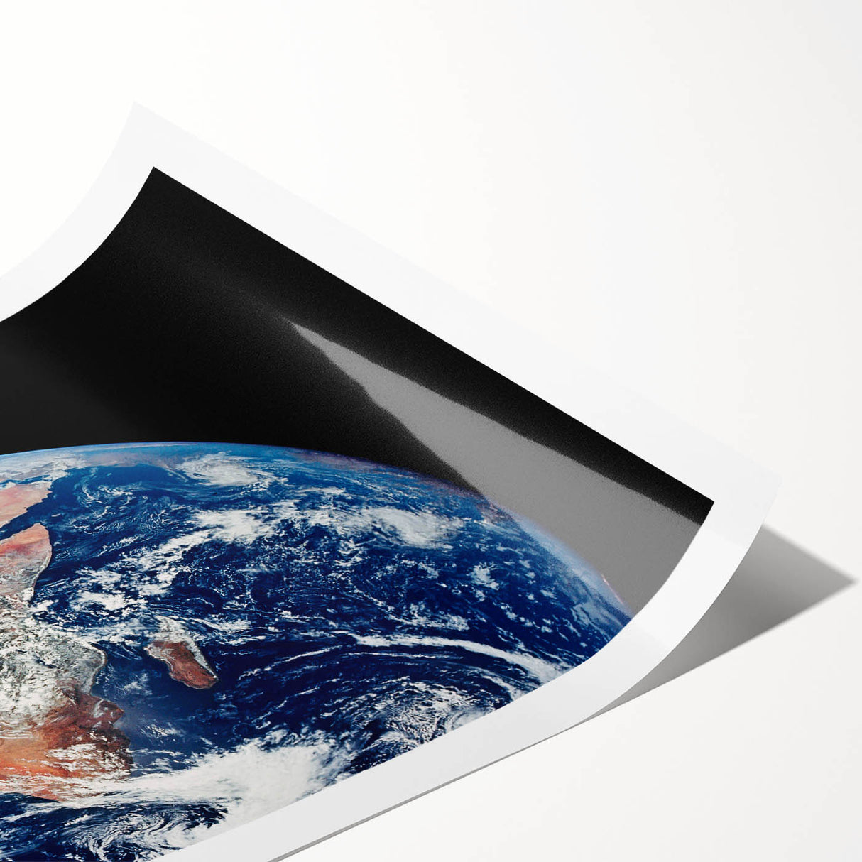 Earth from Space Wall Art - Vivid View of Africa and Middle East Print