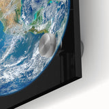 Earth from Space Wall Art - Stunning North America View Decor Print
