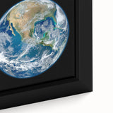 Earth from Space Wall Art - Stunning North America View Decor Print