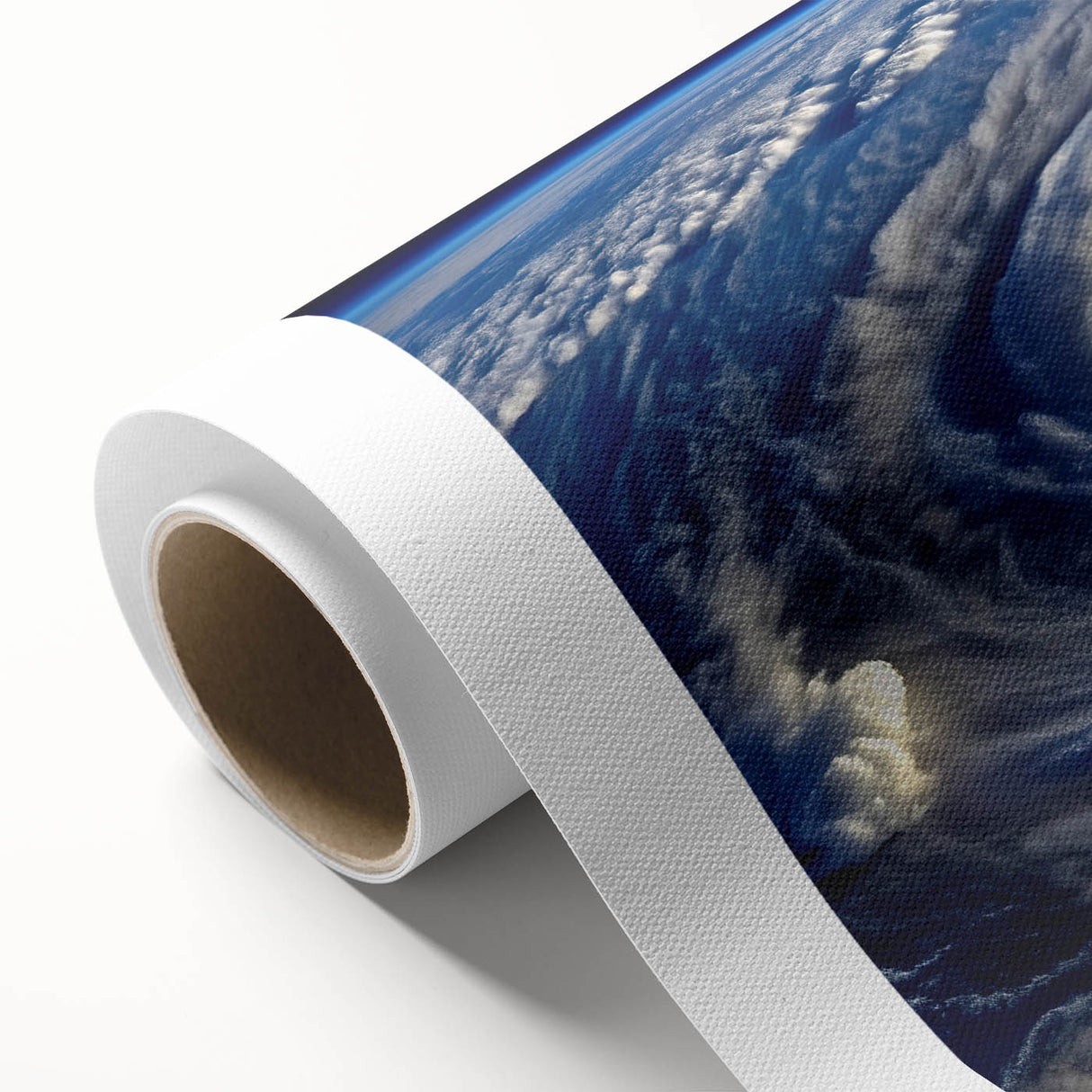 Hurricane Eye from Space - Earthy Phenomena Wall Art Print