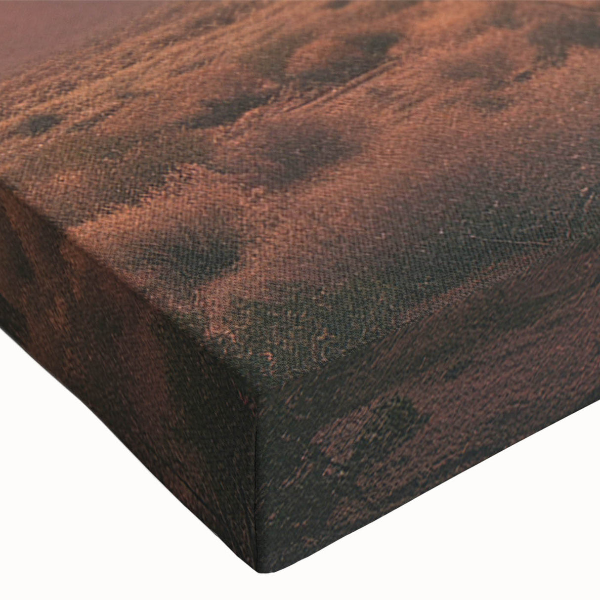 Lightning Storm Over Desert at Sunset - Earthy Phenomena Wall Art Print