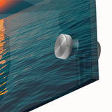 Ocean Eclipse Wall Art – Stunning Solar Eclipse Over Water Canvas Print
