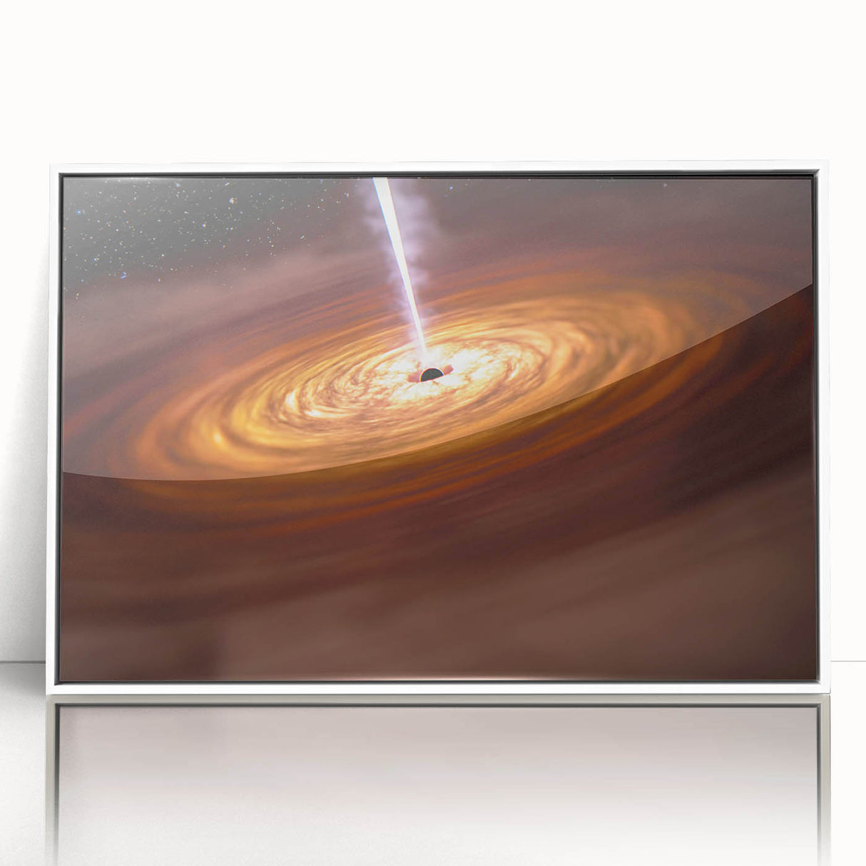 Cosmic Black Hole Wall Art: Space & Starry Night Astronomy Canvas Prints
