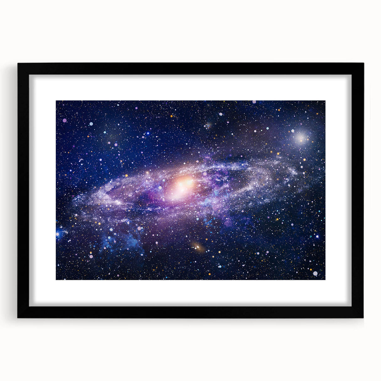 Galaxy Wall Art: Spiral Milky Way & Starry Night Cosmic Canvas Prints