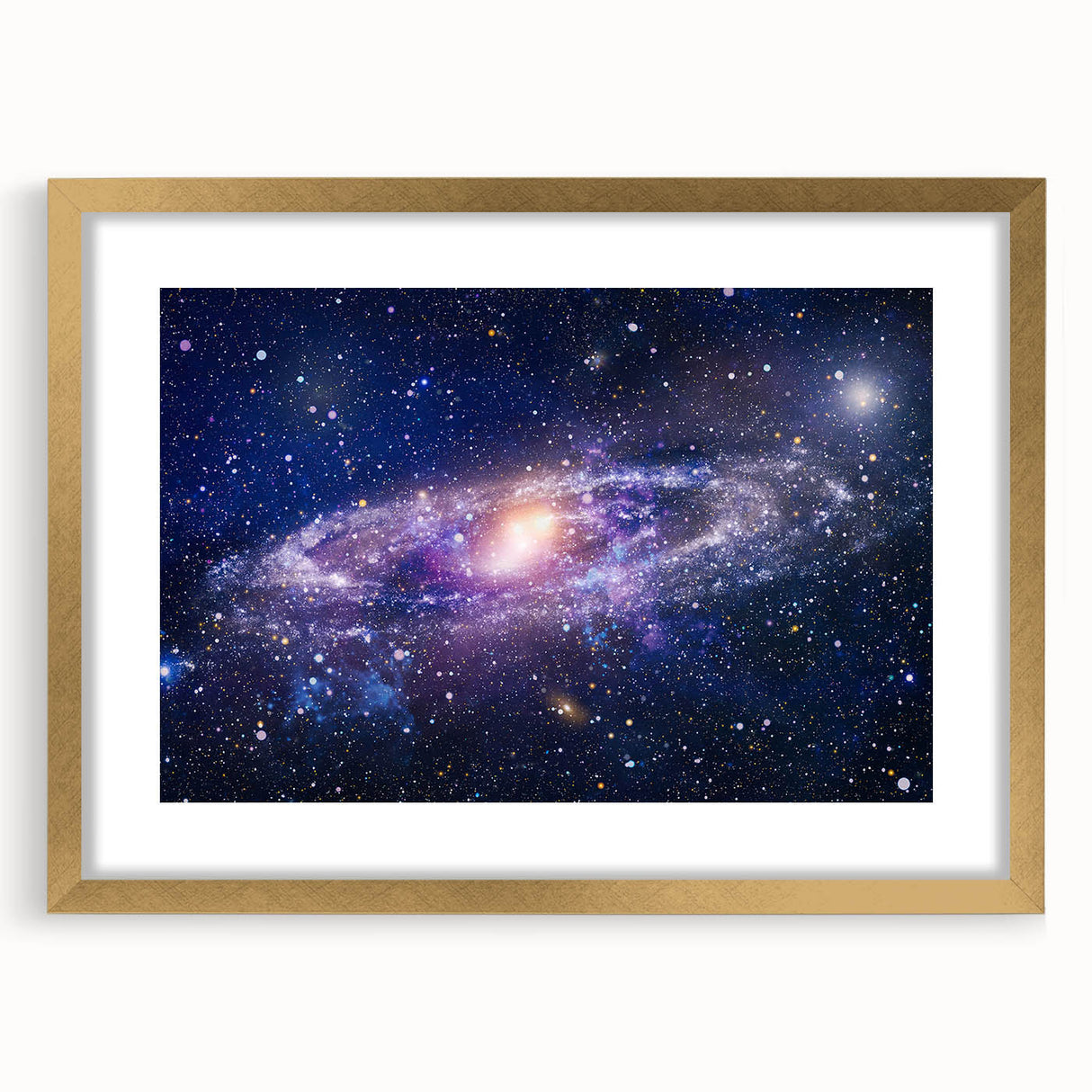 Galaxy Wall Art: Spiral Milky Way & Starry Night Cosmic Canvas Prints