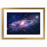 Galaxy Wall Art: Spiral Milky Way & Starry Night Cosmic Canvas Prints