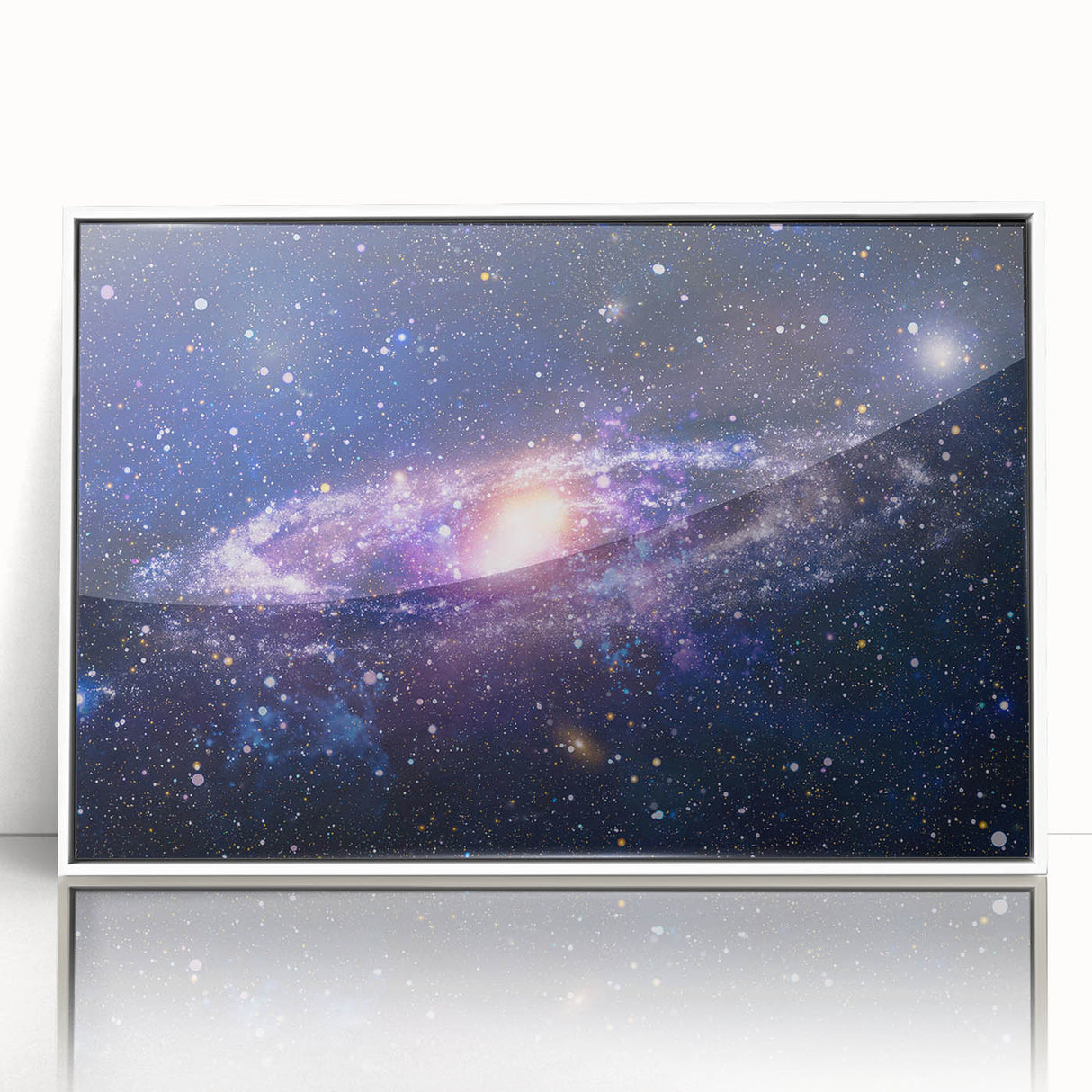 Galaxy Wall Art: Spiral Milky Way & Starry Night Cosmic Canvas Prints