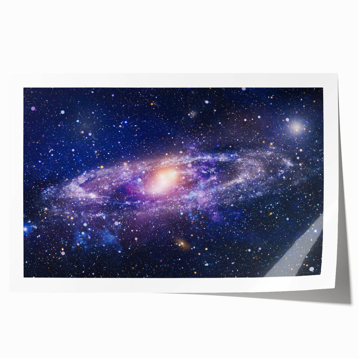 Galaxy Wall Art: Spiral Milky Way & Starry Night Cosmic Canvas Prints