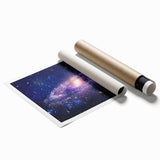Galaxy Wall Art: Spiral Milky Way & Starry Night Cosmic Canvas Prints