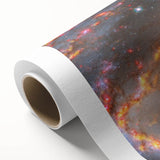 Barred Spiral Galaxy Wall Art: Vibrant Cosmic Nebula & Space Prints