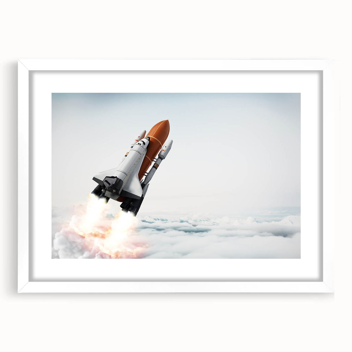 Space Shuttle Launch - Stunning Space Missions Wall Art for Enthusiasts