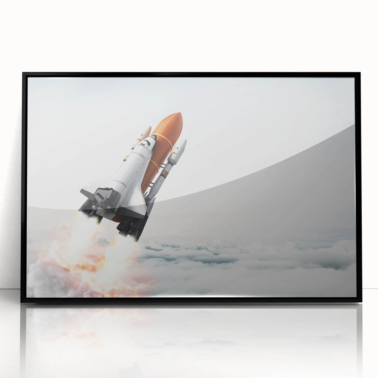 Space Shuttle Launch - Stunning Space Missions Wall Art for Enthusiasts