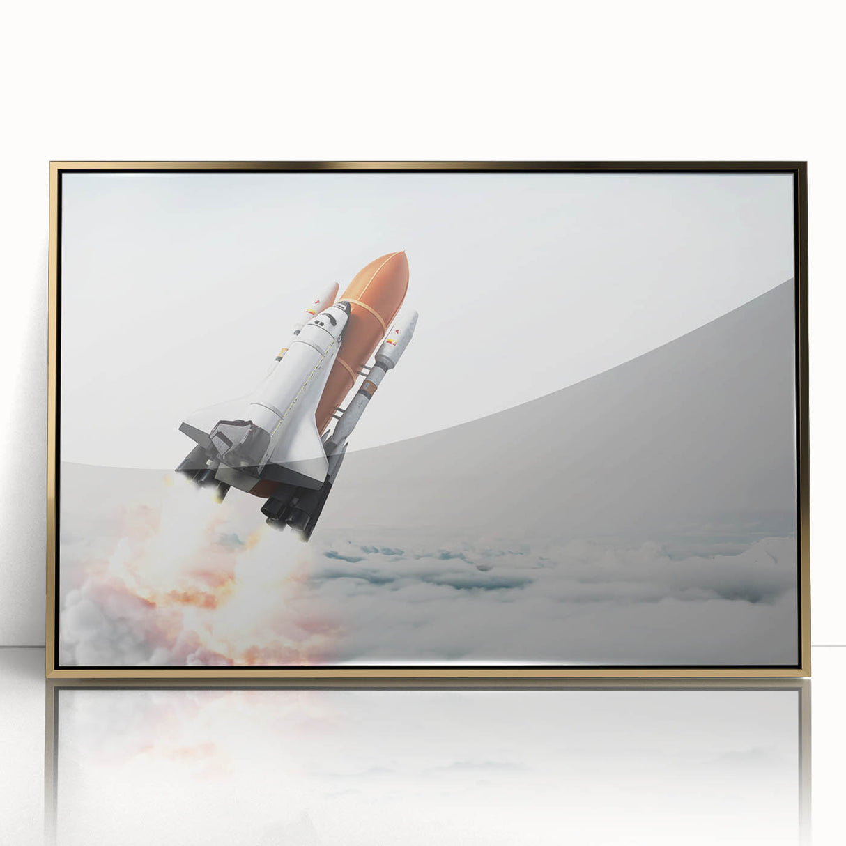 Space Shuttle Launch - Stunning Space Missions Wall Art for Enthusiasts