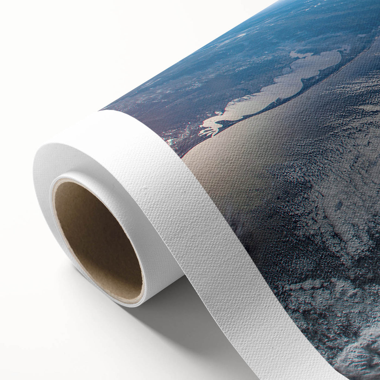 Satellite Orbit Over Earth - Stunning NASA Space Missions Wall Art