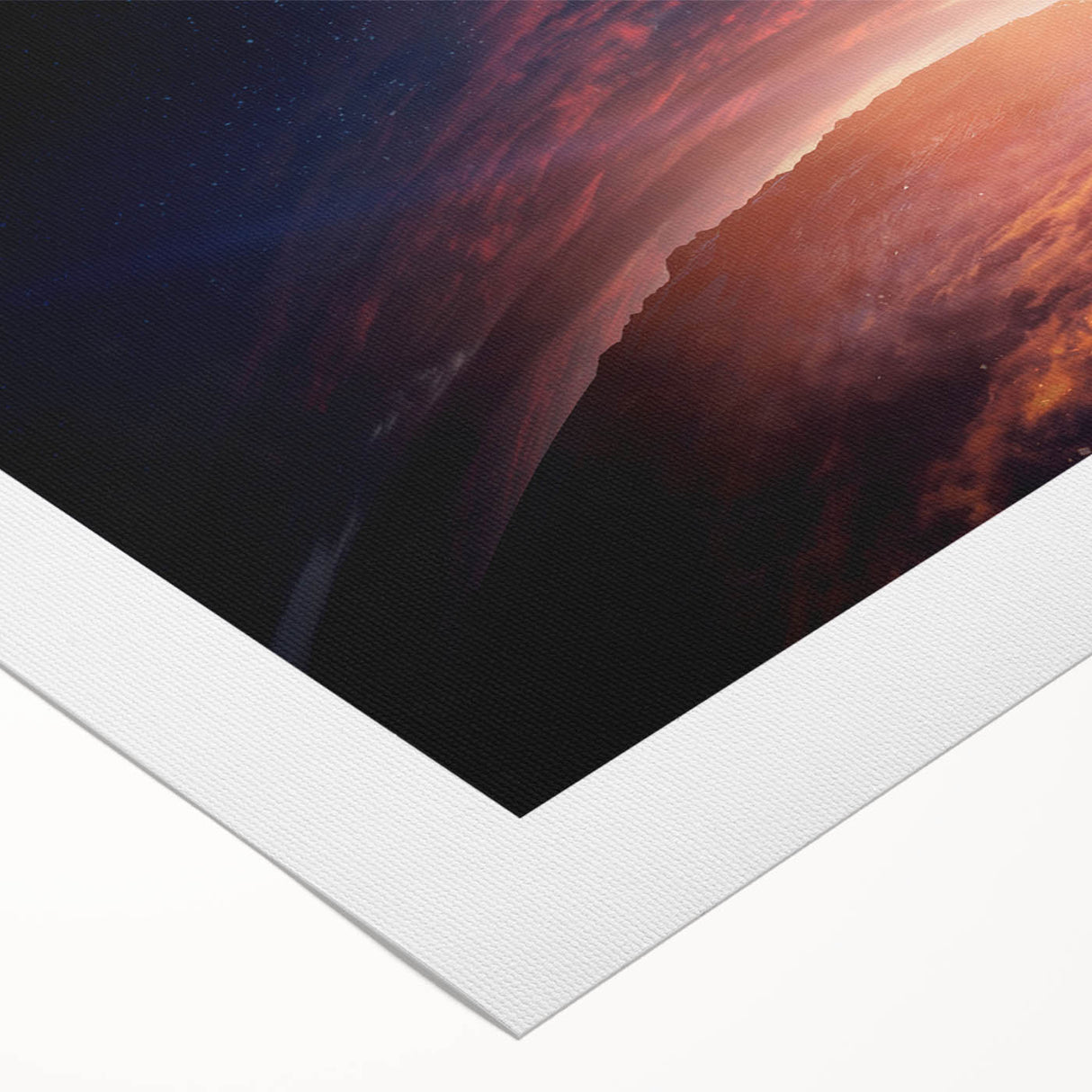 Rocket Launch Over Earth - Captivating NASA Space Missions Wall Art