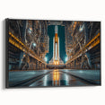 Rocket Ready for Liftoff - Bold NASA Space Missions Wall Art