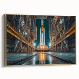 Rocket Ready for Liftoff - Bold NASA Space Missions Wall Art