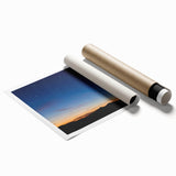 Tranquil Moon Over Horizon – Stunning Celestial Canvas for Home Decor