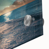 Moonlit Beach with Starry Sky – Tranquil Celestial Wall Art Decor