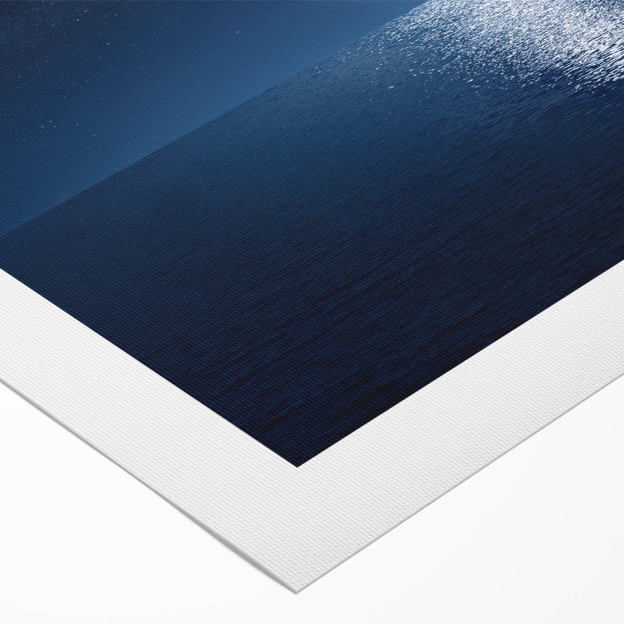 Moon Over Calm Ocean – Peaceful Celestial Wall Art for Home Decor