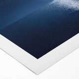 Moon Over Calm Ocean – Peaceful Celestial Wall Art for Home Decor